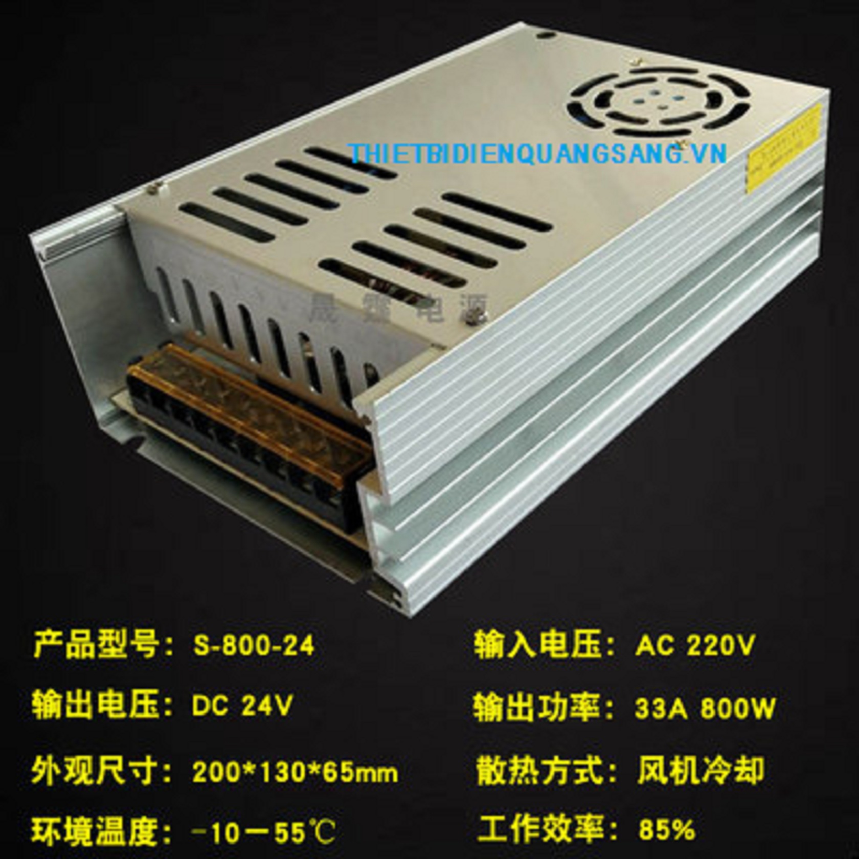 Nguồn tổ ong S-800-24 24V 33A