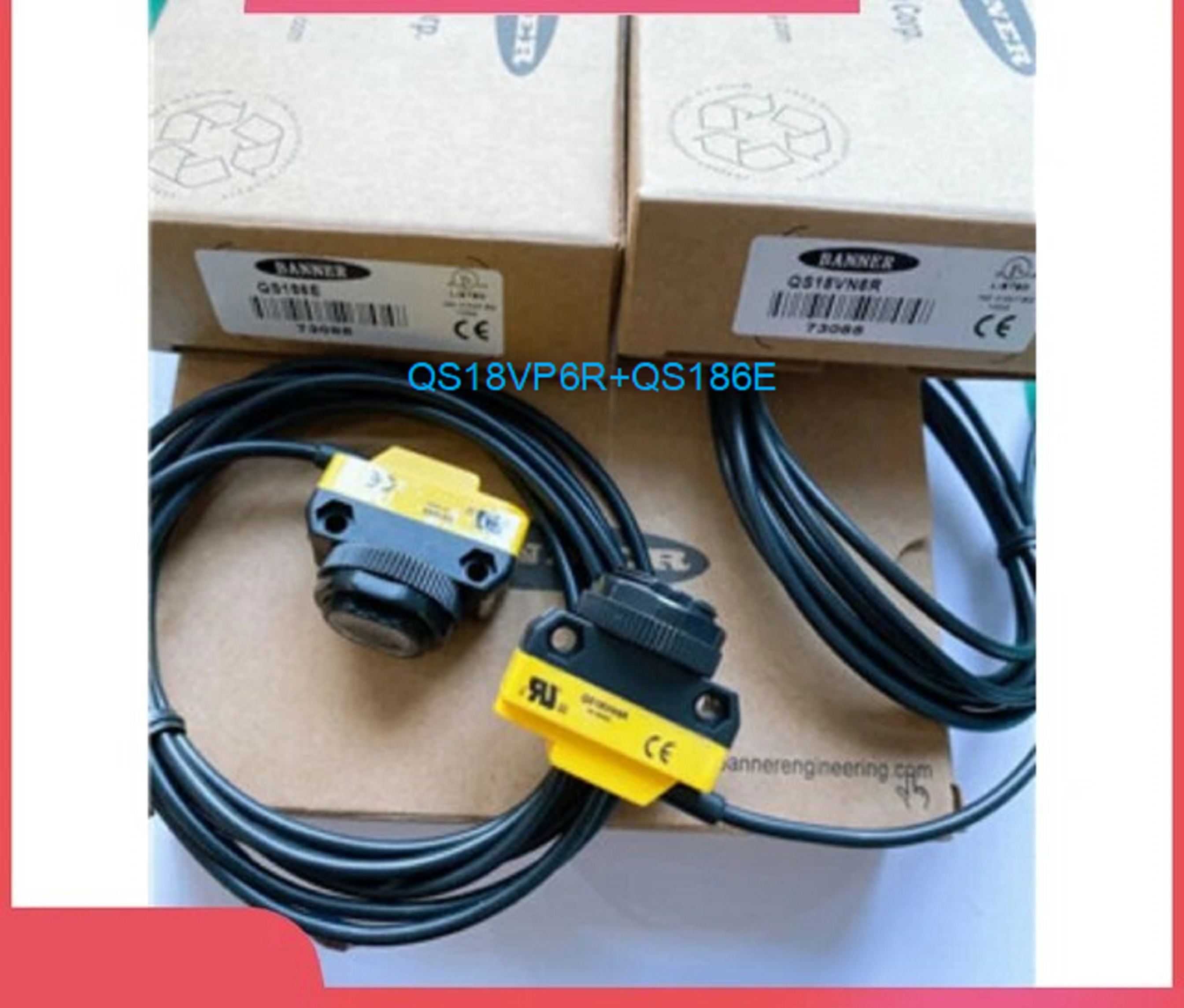 Cảm biến quang Banner QS18VP6R- QS186E