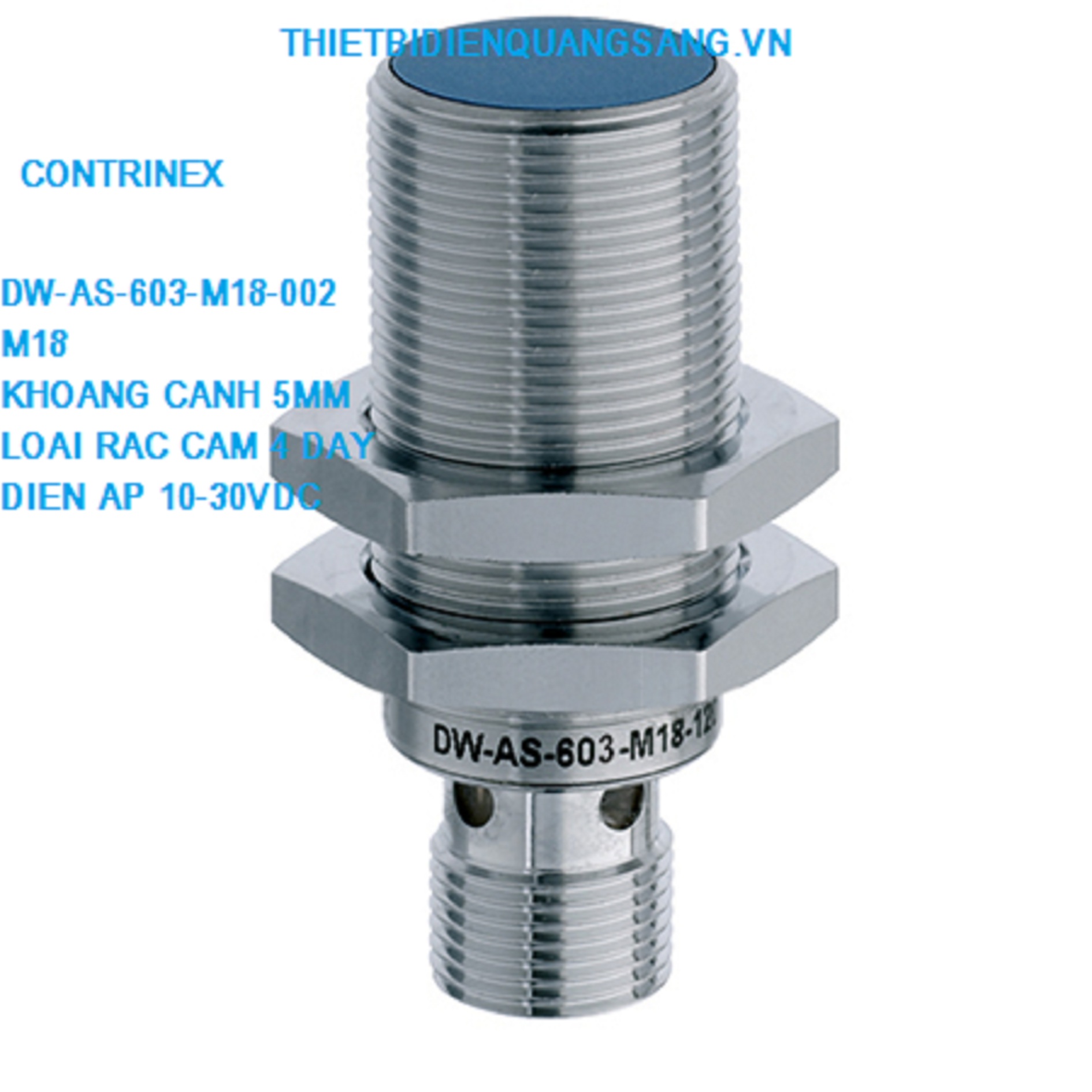 CẢM BIẾN TỪ CONTRINEX DW-AS-603-M18-002