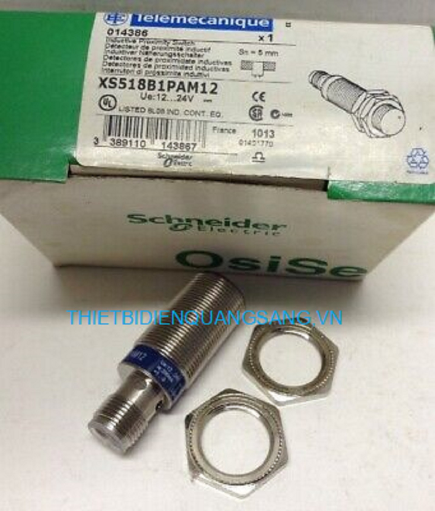 CẢM BIẾN TỪ SCHNEIDER XS518B1PAM12
