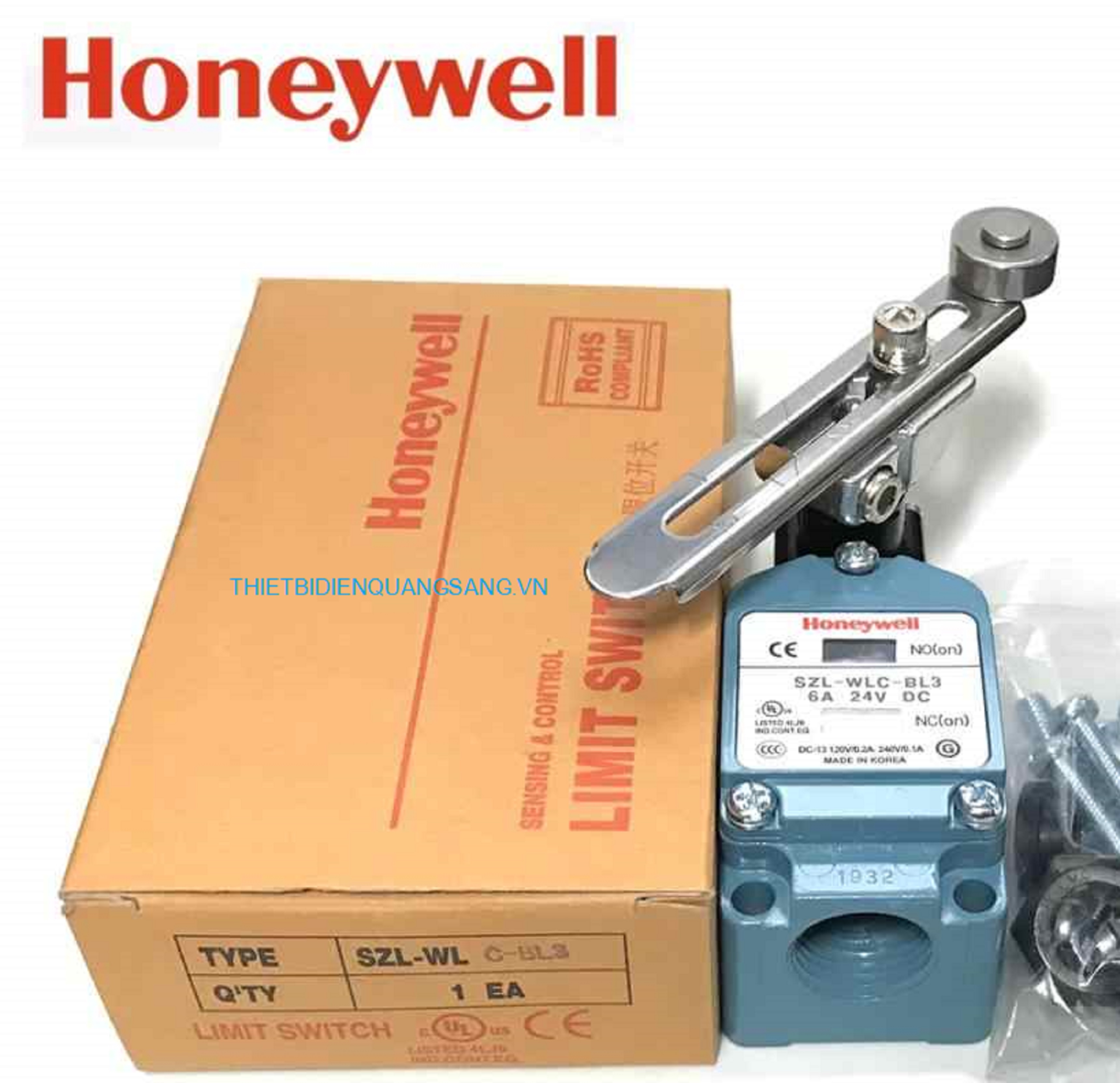 Công tắc hành trình Honeywell SZL-WLC-BL3