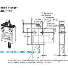 CÔNG TẮC HÀNH TRÌNH OMRON D4C-2131