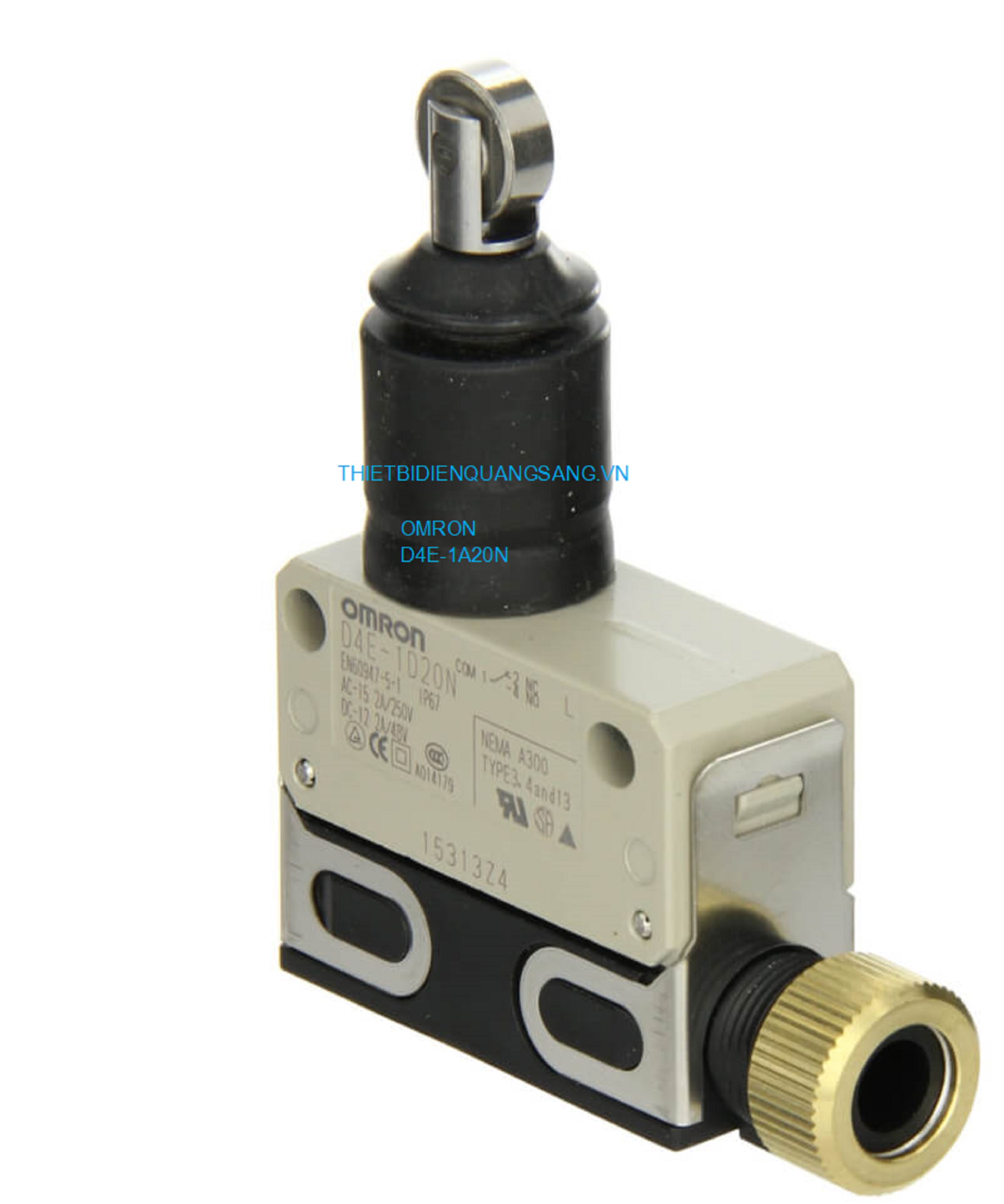 CÔNG TẮC HÀNH TRÌNH OMRON D4E-1D20N