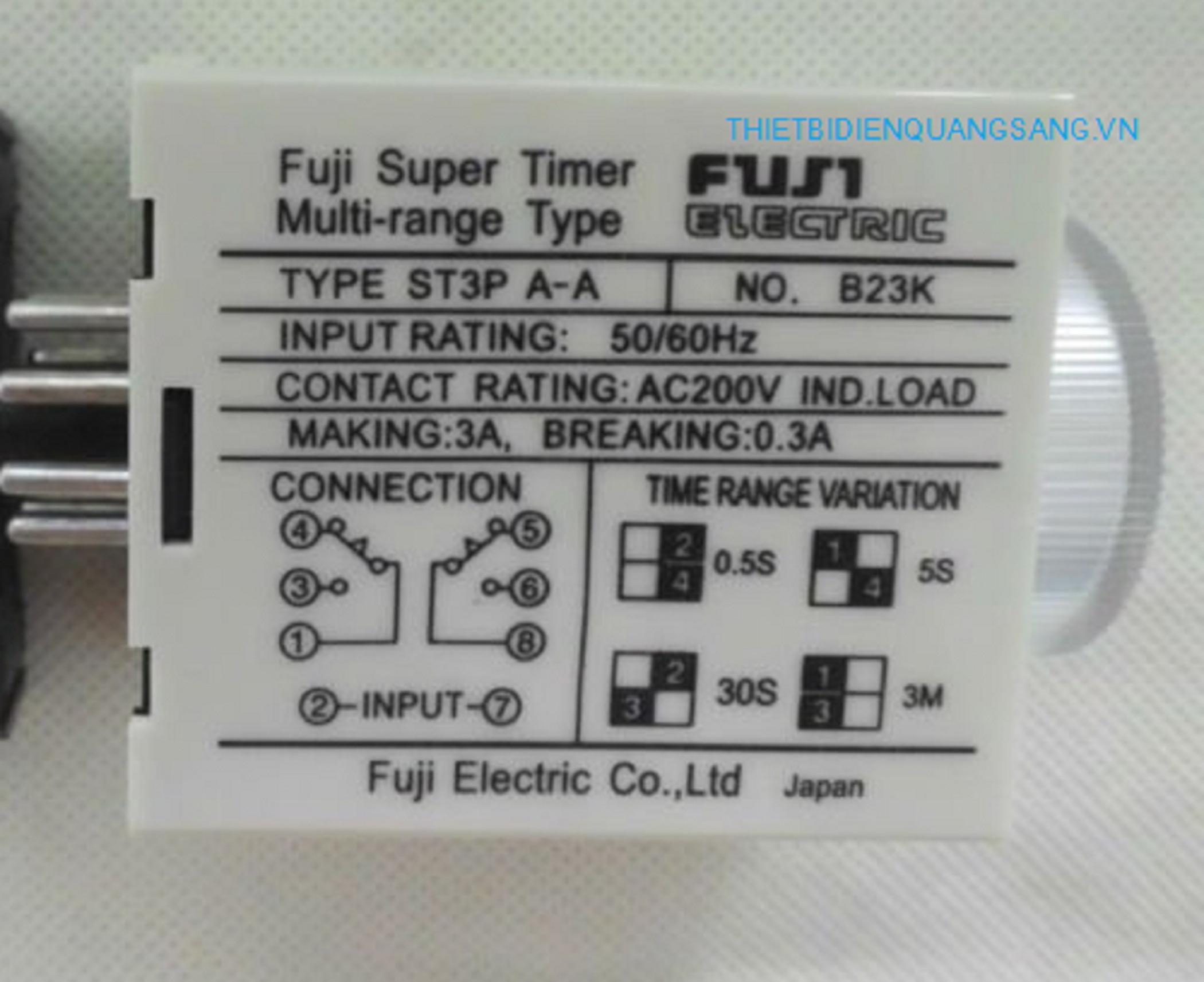 Relay thời gian FUJI ST3PA-A