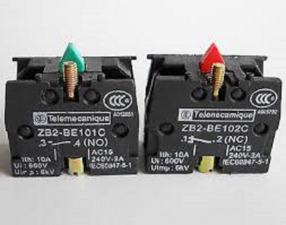 Tiếp điểm phụ SCHNEIDER (NO) ZB2-BE 101C,ZB2-BE 102C(NC)